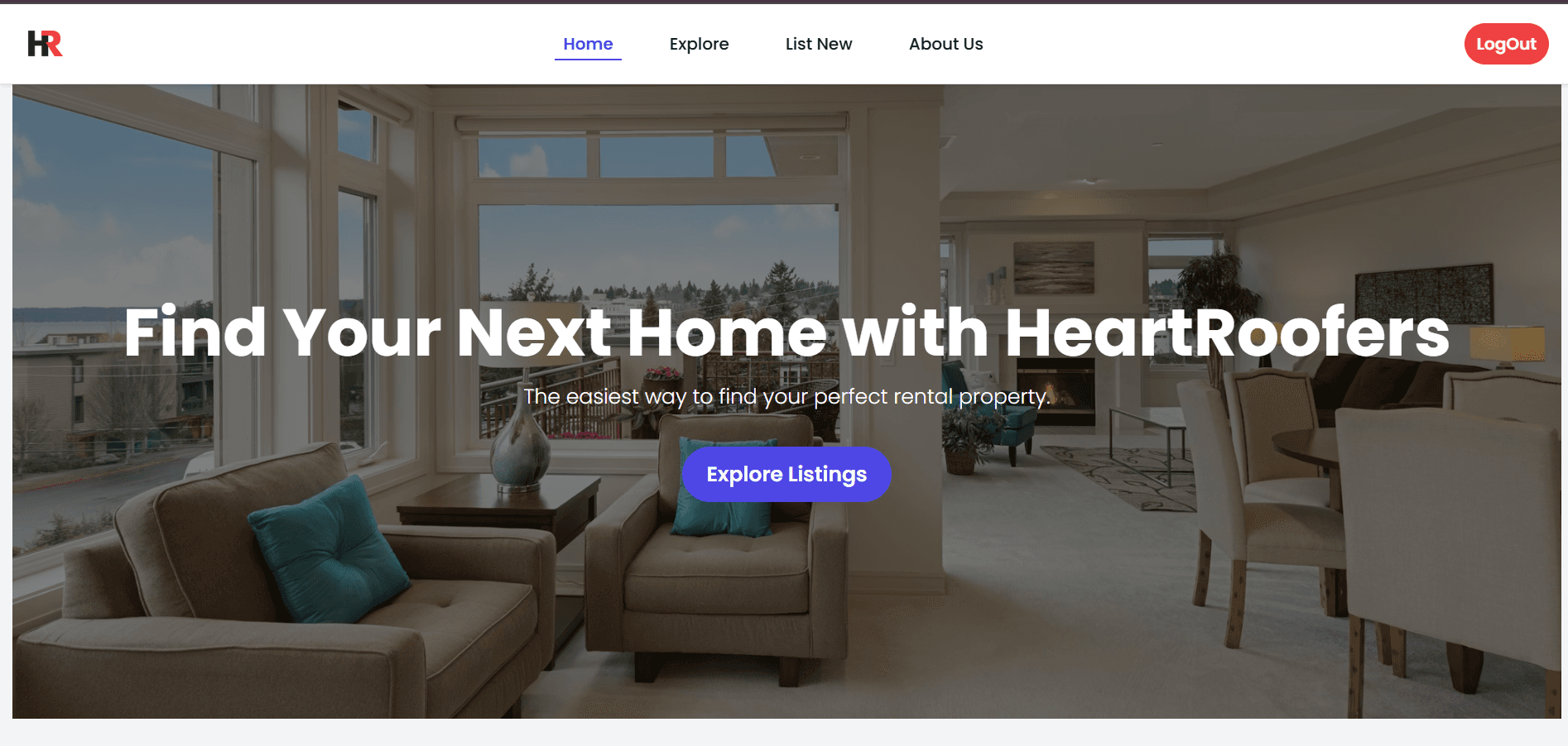 HeartRoofers - Full-Stack Rental Marketplace