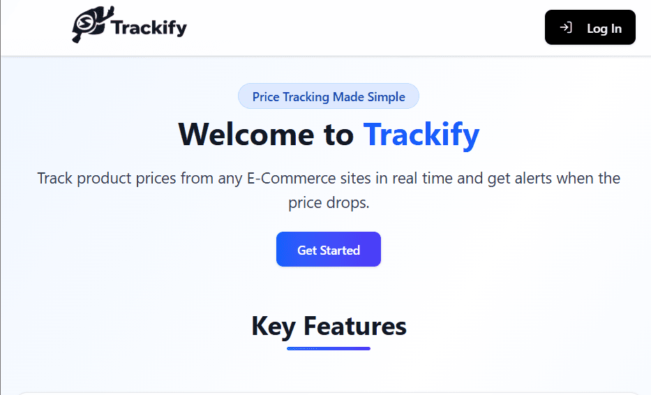 Trackify - AI-Powered Price Monitoring System